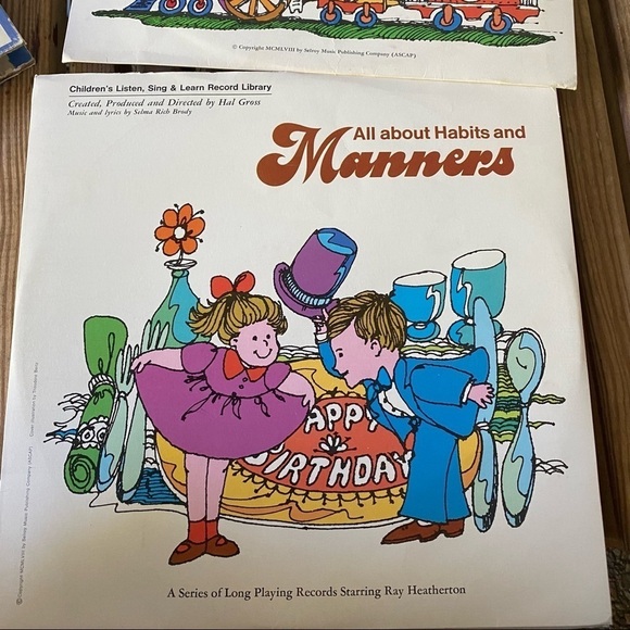 Children's Listen Sing Learn Record Library Money Manners Seasons Alphabet Time - Picture 7 of 10